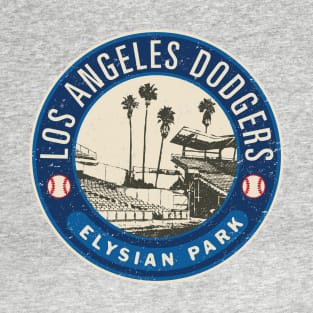 Dodger Stadium Patch by Buck Tee T-Shirt